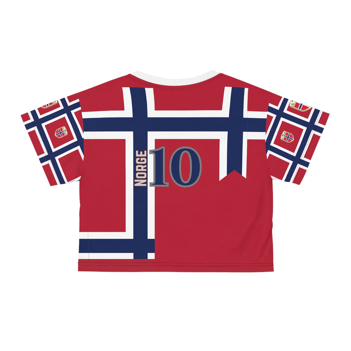 🇳🇴Ladies' Crop Tee – *"The Northern Pride"*