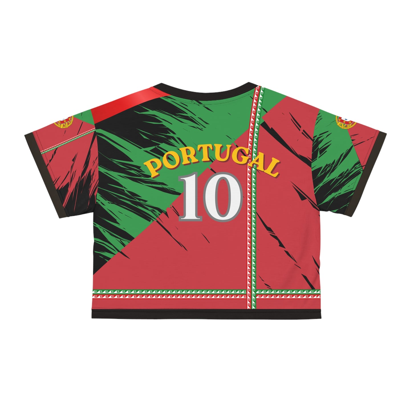 🇵🇹Ladies' Crop Tee – *"The Navigator's Crest"*
