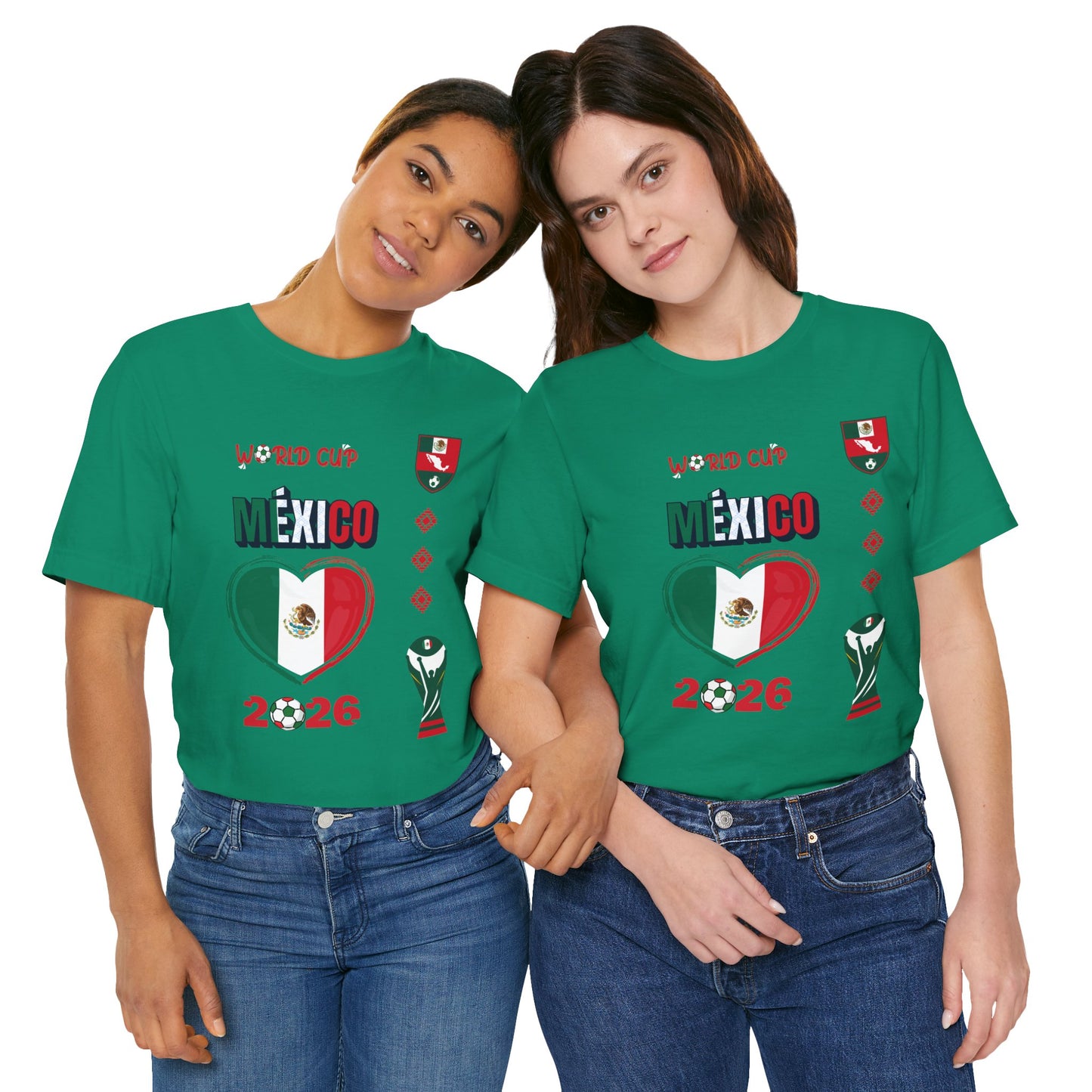 🇲🇽Unisex Jersey Short Sleeve Tee Mexico