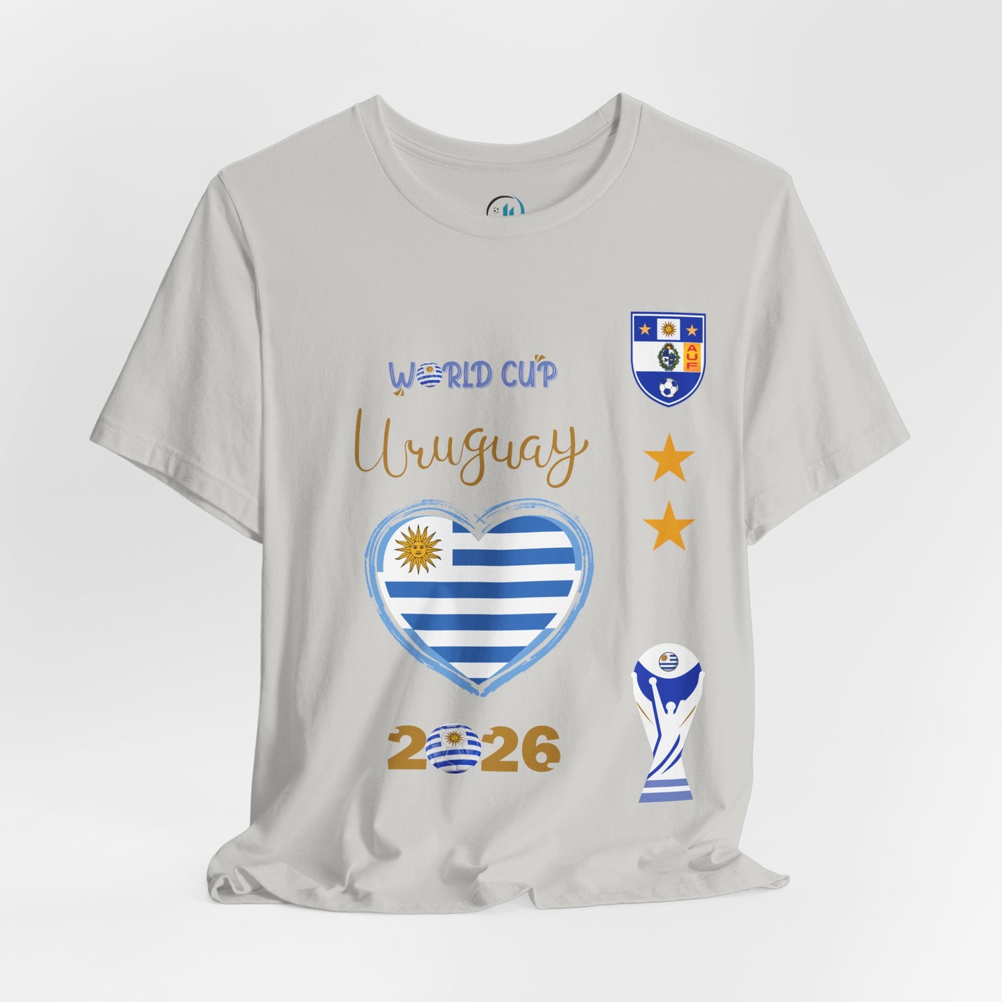 🇺🇾Uruguay World Cup 2026 Heart Design Unisex T-Shirt