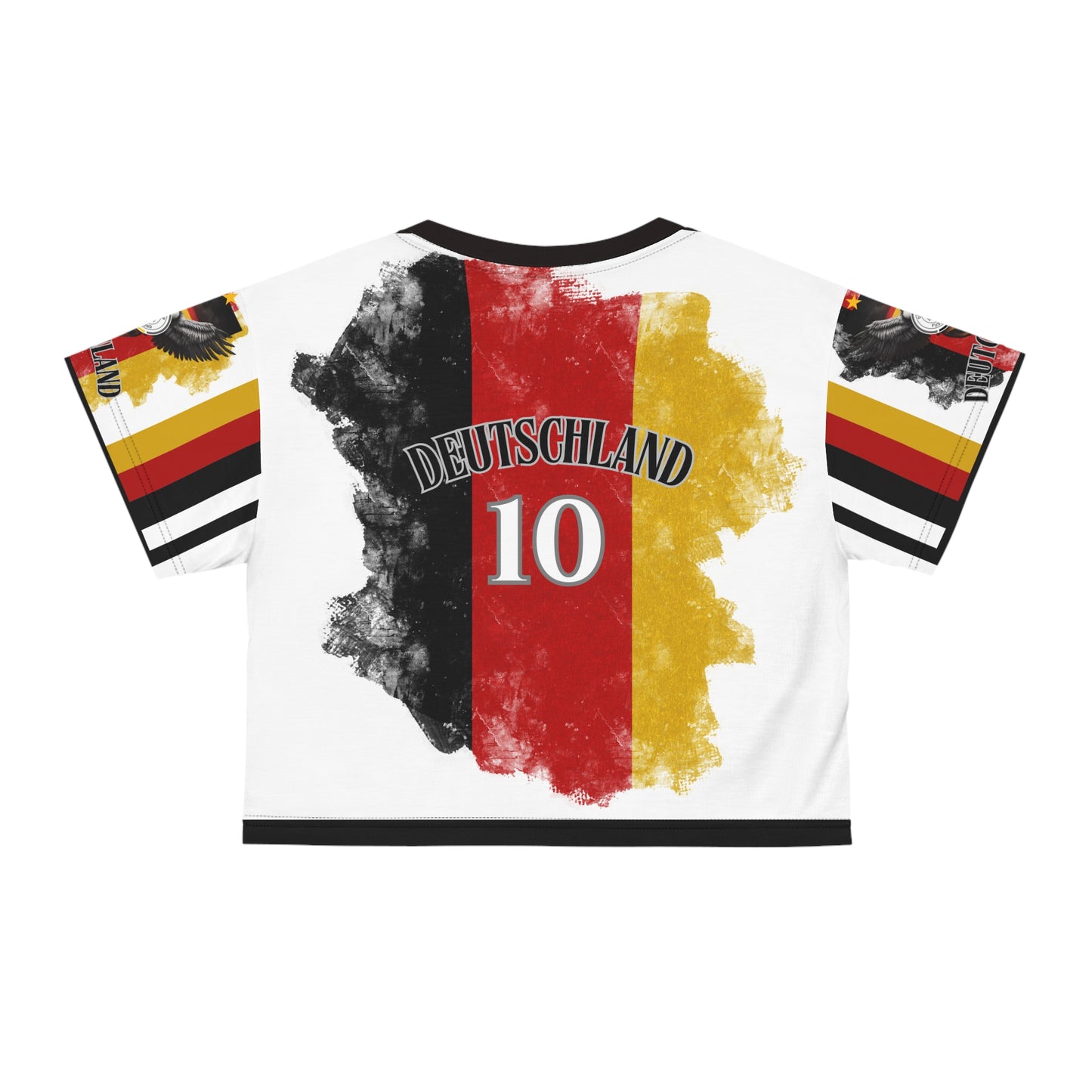 🇩🇪Ladies' Crop Tee – *"Reichsadler der Fussballnation"*