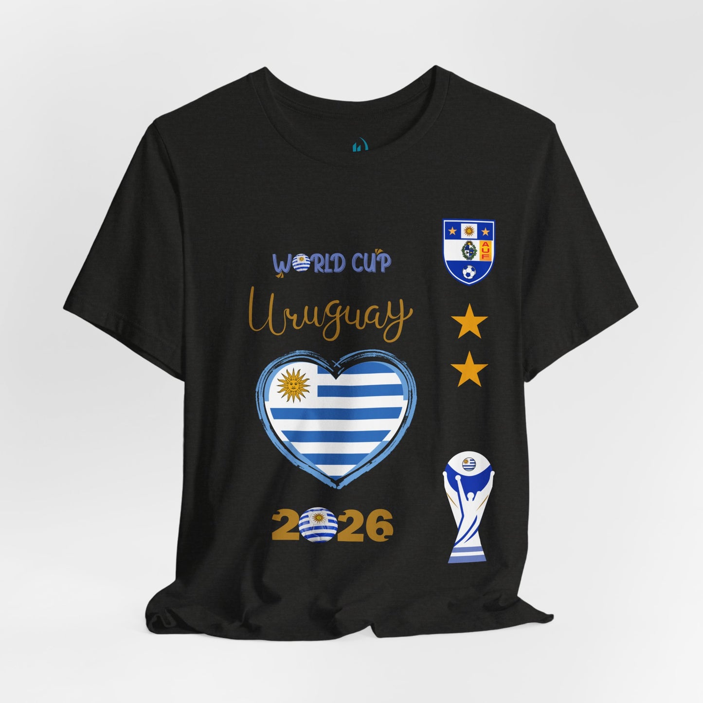 🇺🇾Uruguay World Cup 2026 Heart Design Unisex T-Shirt