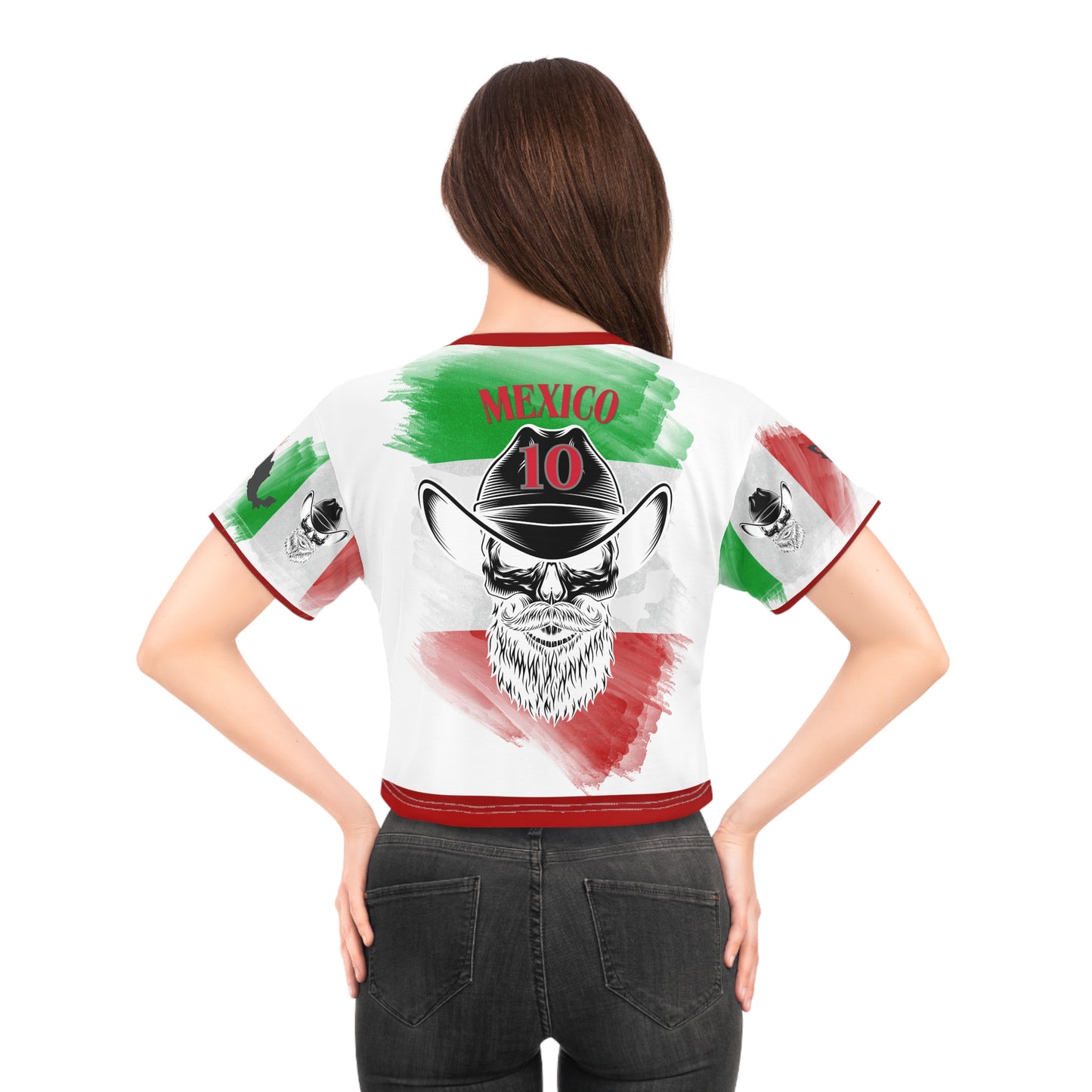 🇲🇽Ladies' Crop Tee – *"La Leyenda"*