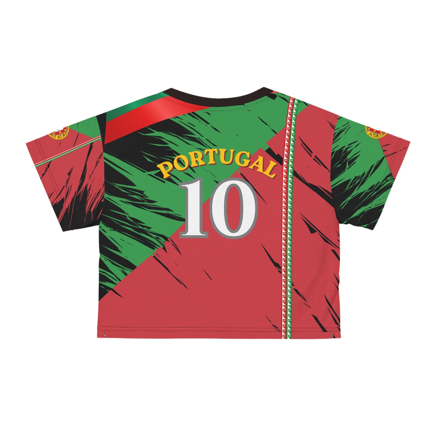🇵🇹Ladies' Crop Tee – *"The Navigator's Crest"*