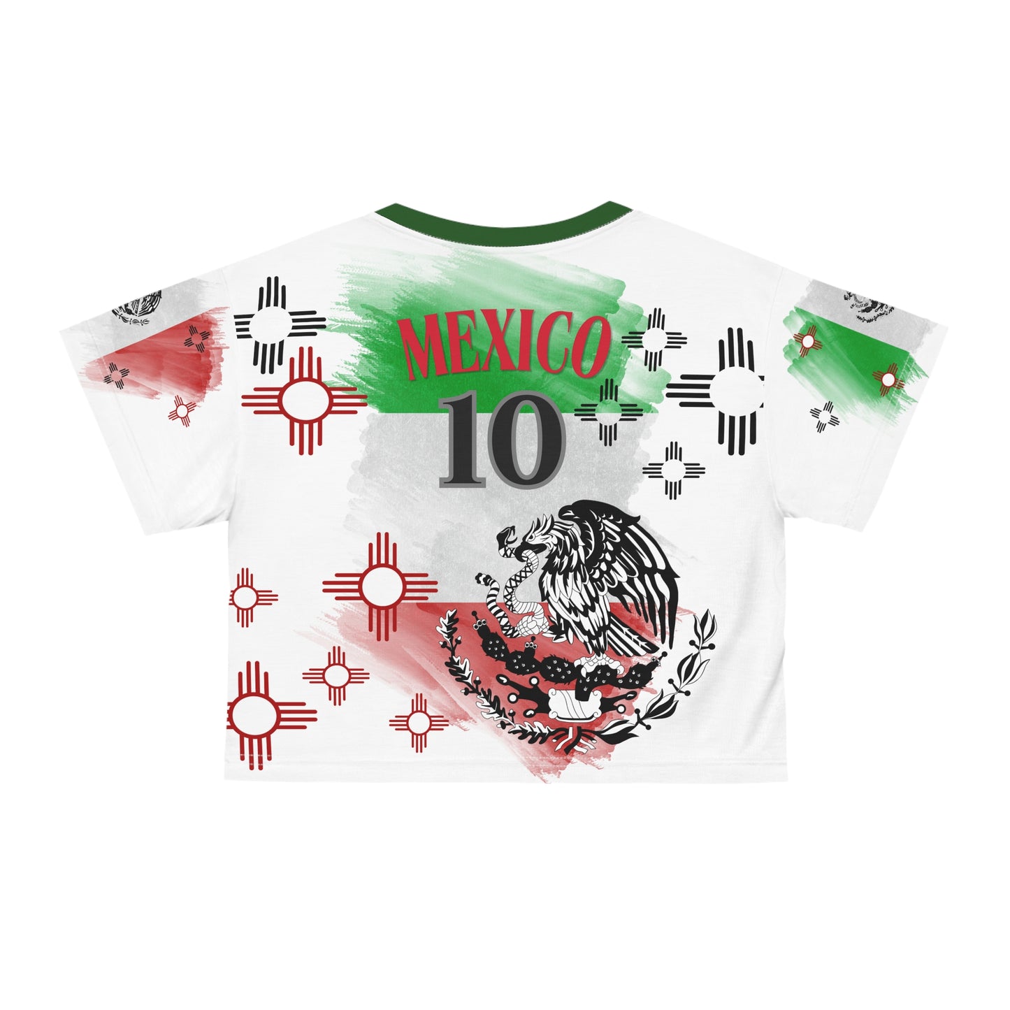 🇲🇽Ladies' Crop Tee – *"Tierra de Dioses"*