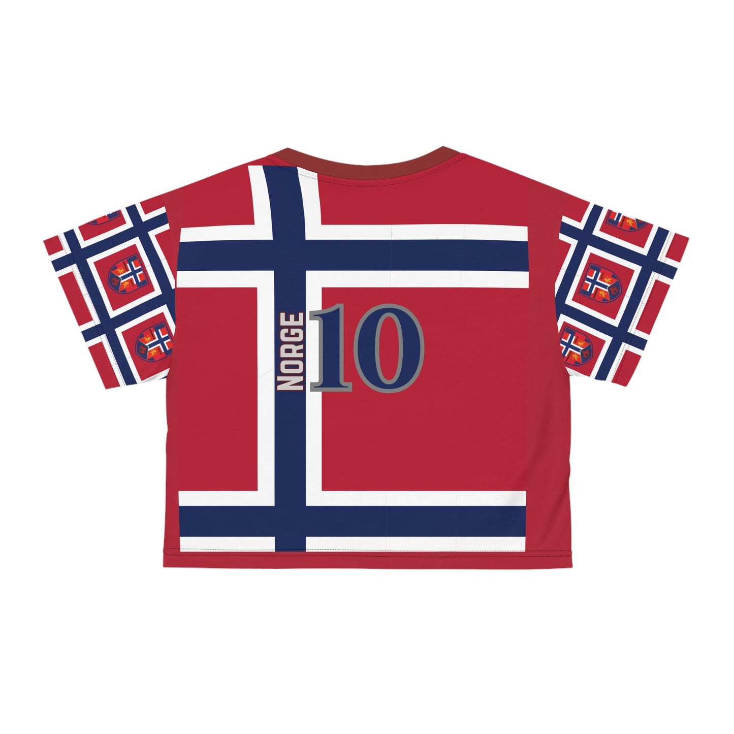 🇳🇴Ladies' Crop Tee – *"The Northern Pride"*