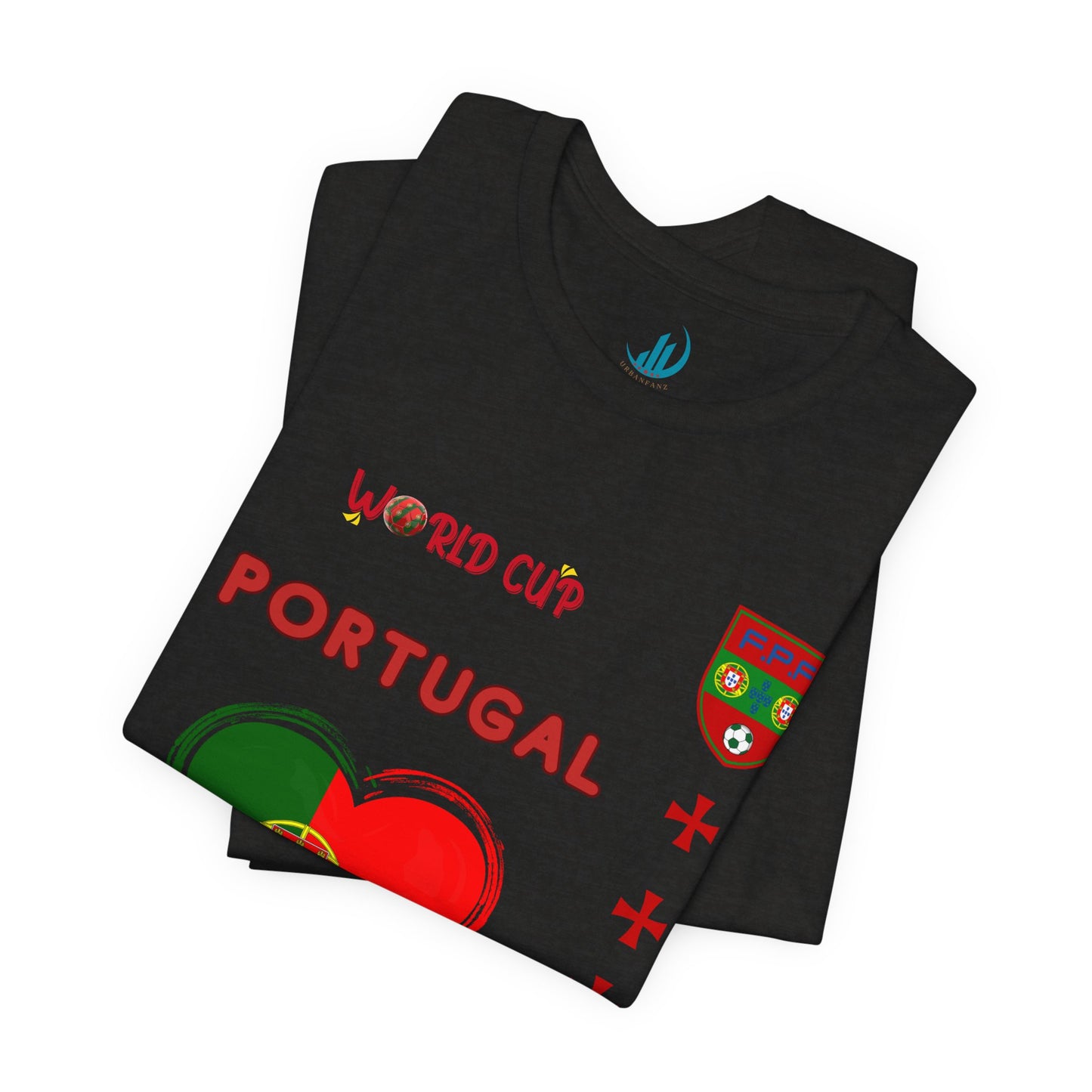 🇵🇹Portugal World Cup 2026 Heart Design Unisex T-Shirt
