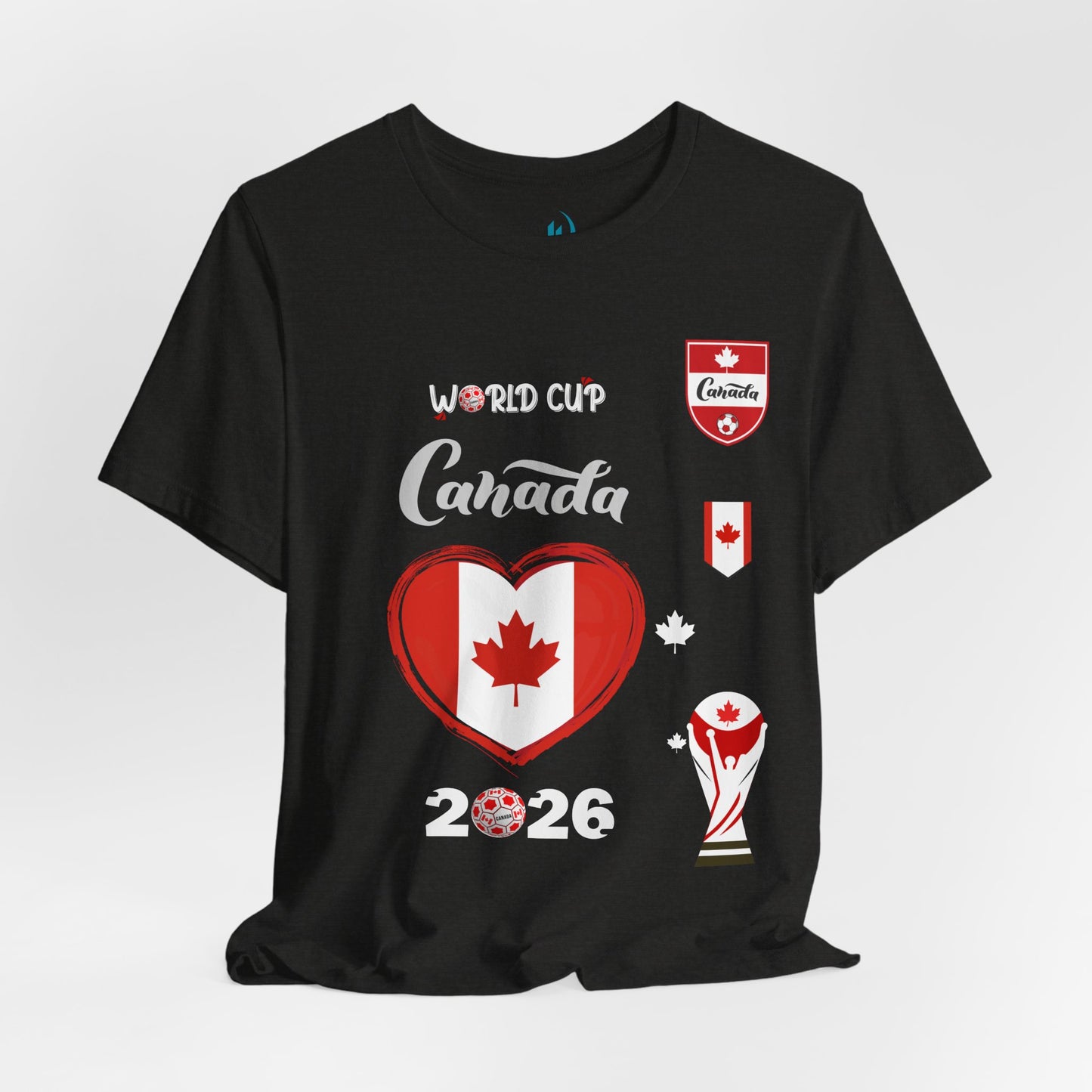 🇨🇦Canada World Cup 2026 Heart Design Unisex T-Shirt