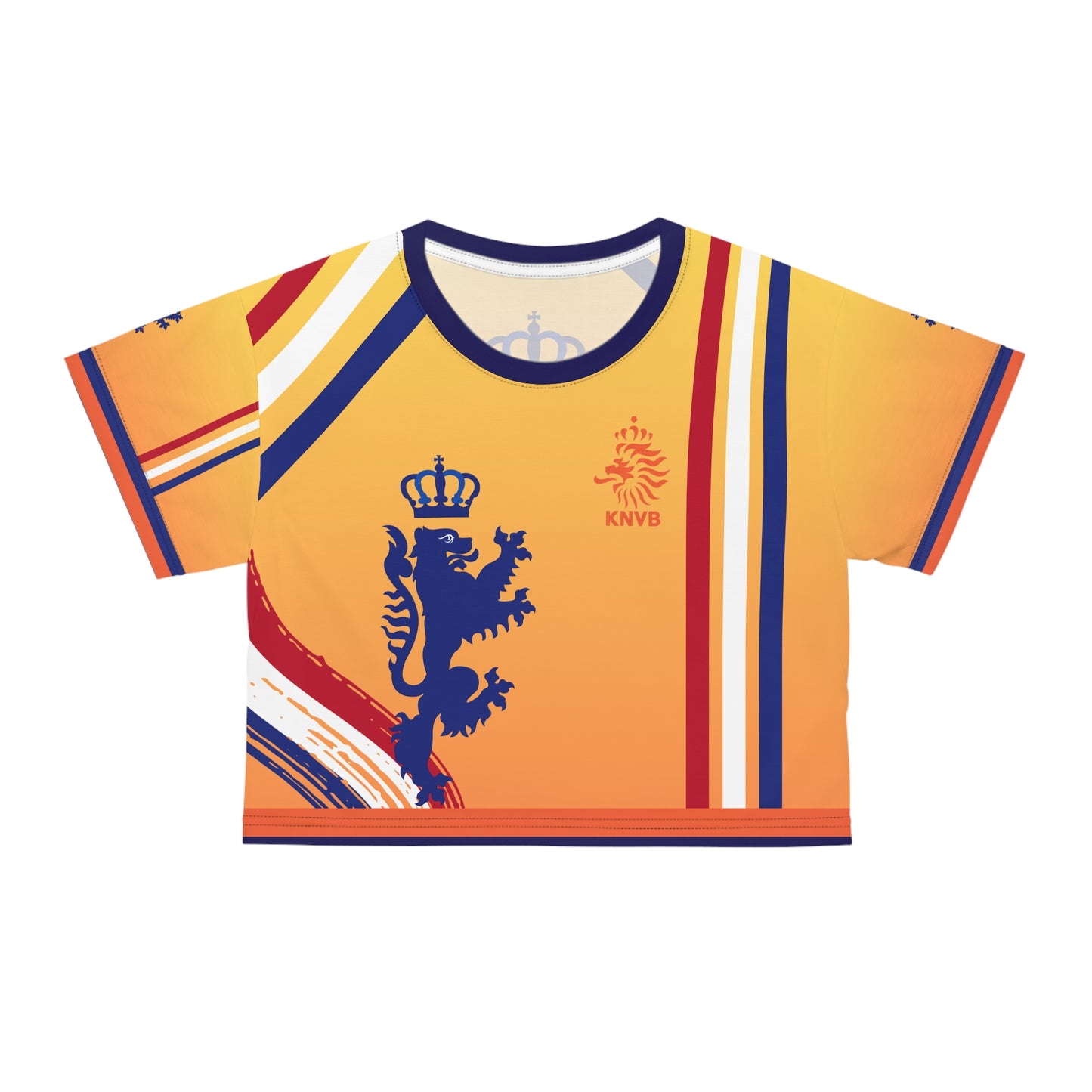 🇳🇱Ladies' Crop Tee – *"The Lion's Command"*