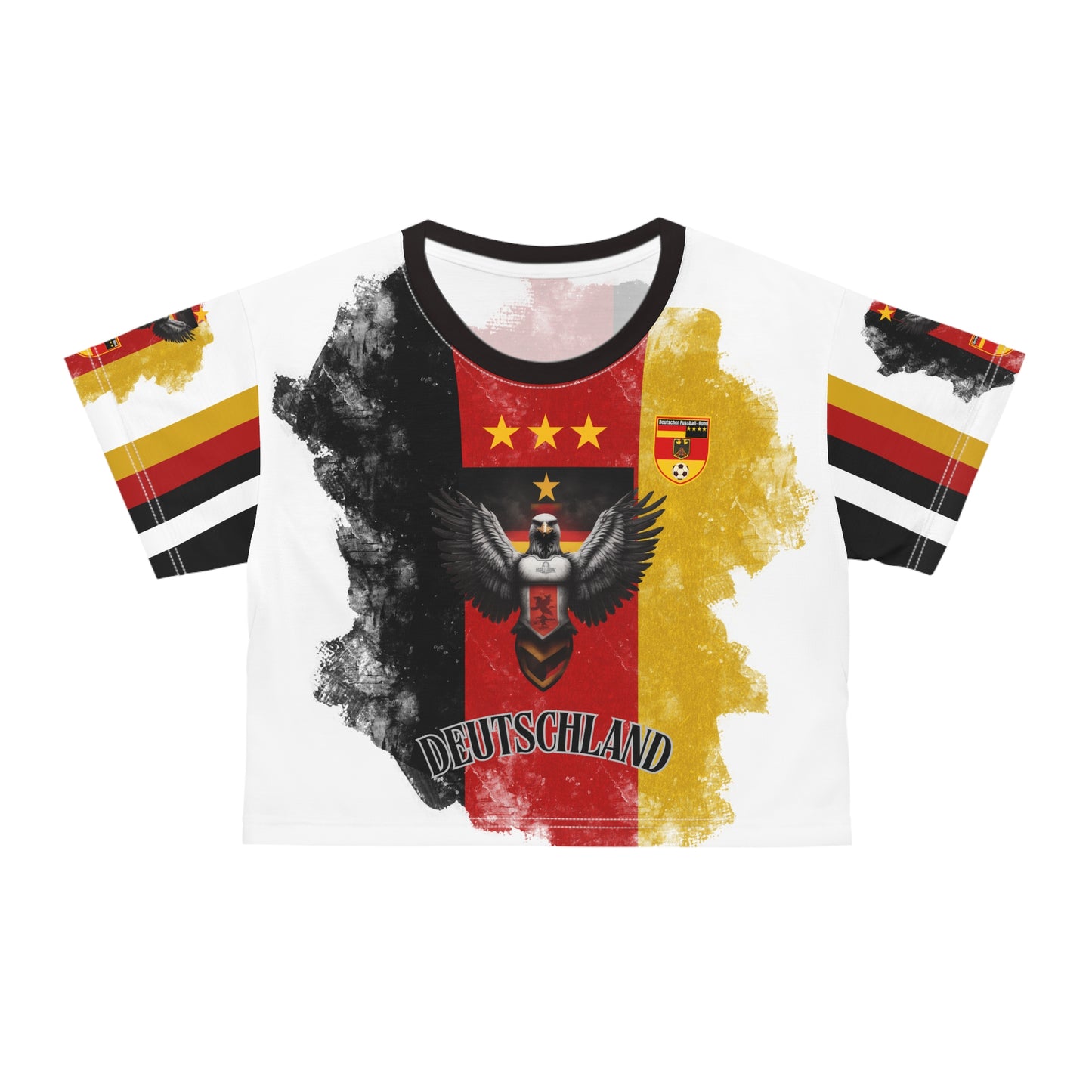 Ladies' Crop Tee – *"Reichsadler der Fussballnation"*
