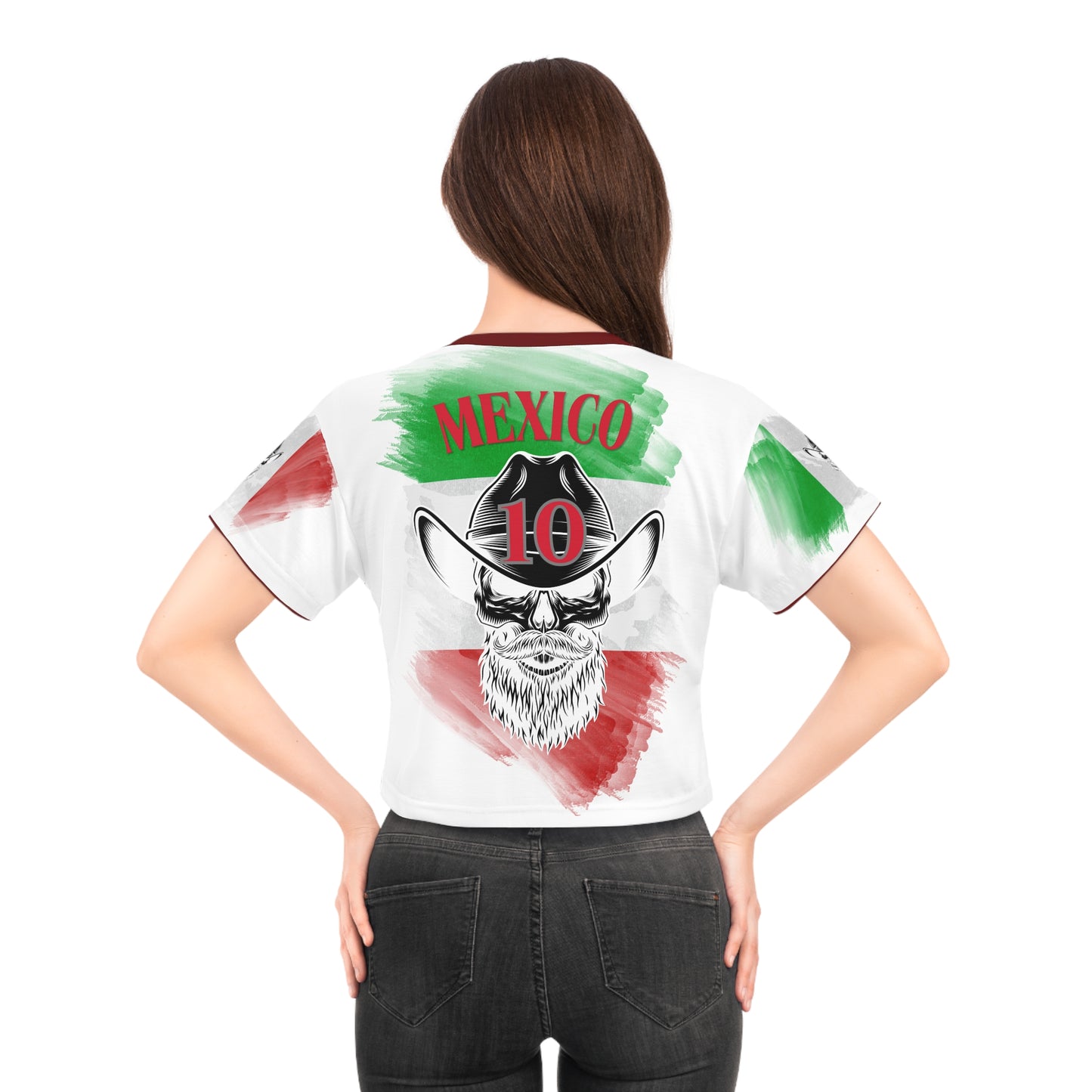 🇲🇽Ladies' Crop Tee – *"La Leyenda"*