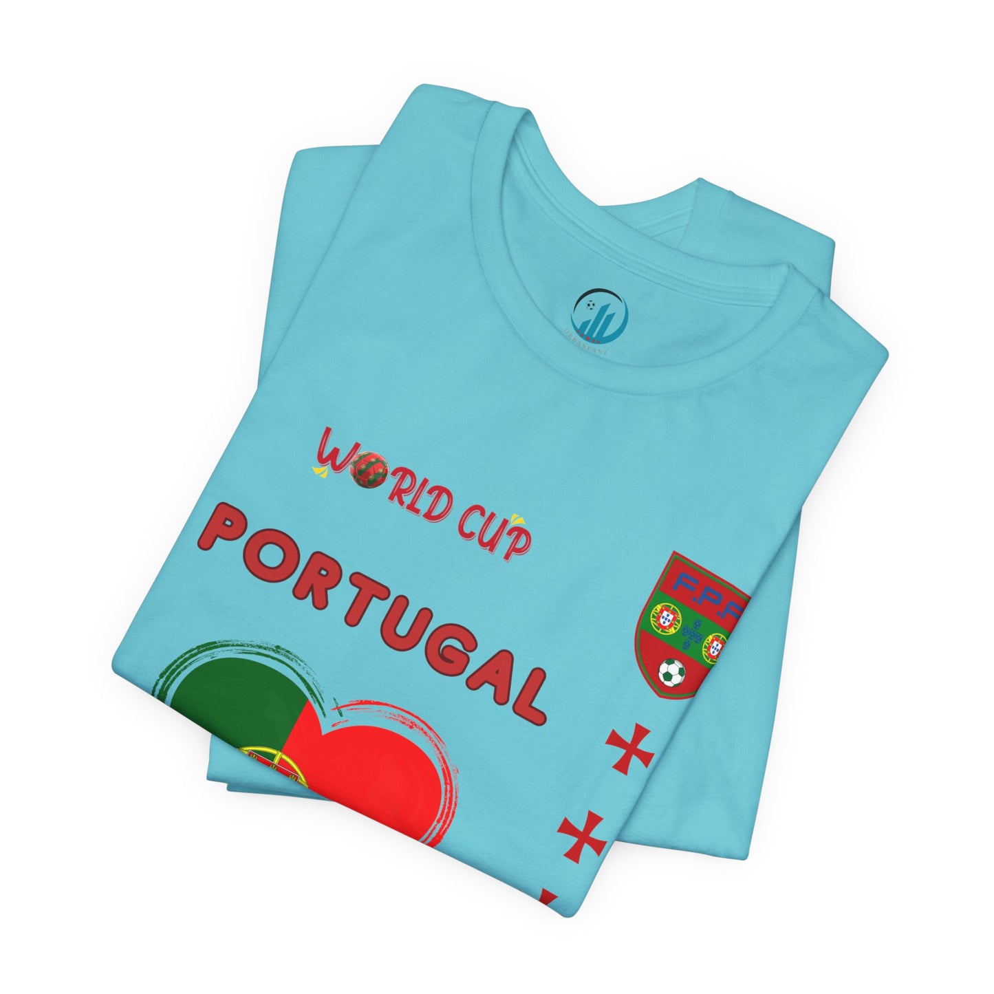 🇵🇹Portugal World Cup 2026 Heart Design Unisex T-Shirt