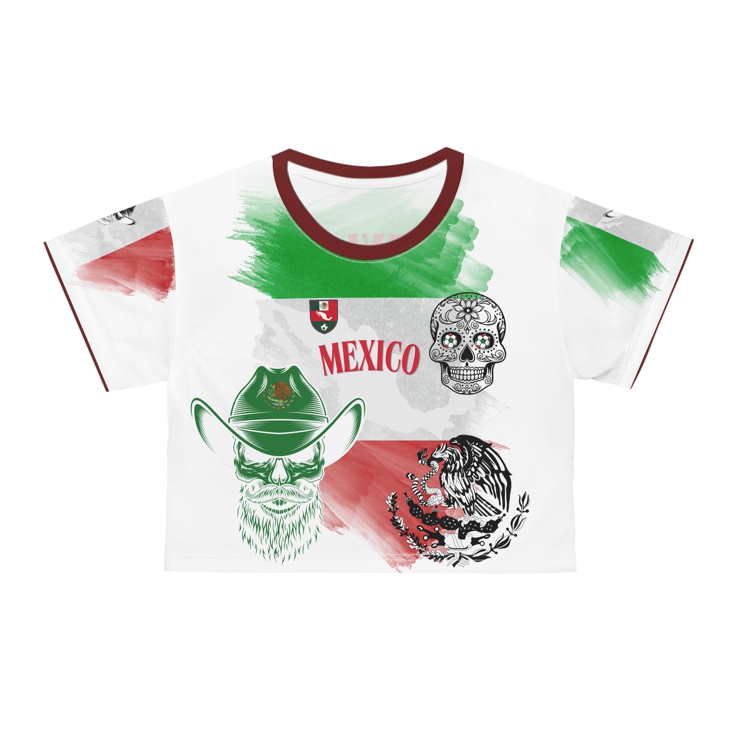 🇲🇽Ladies' Crop Tee – *"La Leyenda"*